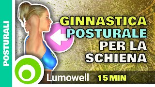 Ginnastica Posturale Per La Schiena [upl. by Angy]