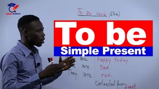 Vinn aprann koman konjige verb ETRE an anglais  Learn Basic English Grammar [upl. by Yrotciv]