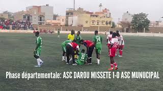 PHASE DEPARTEMENTALE  ASC DAROU MISSETTE vs ASC MINICIPAL [upl. by Hal]