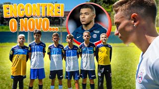 ENCONTREI NOVAS PROMESSAS DO FUTEBOL MUNDIAL [upl. by Eecal]