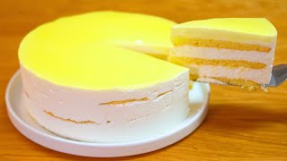 TORTA FREDDA allo Yogurt e Limone fatta in casa come in Pasticceria [upl. by Florina]