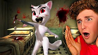 Testing The Creepy TALKING ANGELA App For The 1st Time [upl. by Sylera]