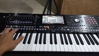 KORG PA5X Haddaway What is Love cover Style What is Dance chords COVER [upl. by Aniala]