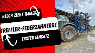 Die neue gebrauchte TrefflerPräzisionsfederzahnegge [upl. by Aklim]