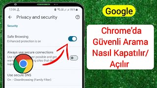 Google Chromeda Güvenli Arama Nasıl Açılır  Google Chromeda Güvenli Aramayı Kapatın [upl. by Stoecker]