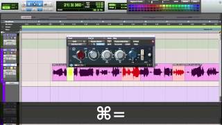 Mixing Vocals on Pro Tools 9 with UAD plugins [upl. by Jez]