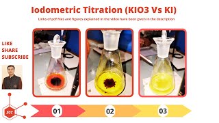 Iodometric Titration  Redox Titration  Estimation of KI  Potassium Iodate  Potassium Iodide [upl. by Leckie]