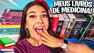 MEUS LIVROS NA FACULDADE DE MEDICINA dicas valiosas ‹ Maju Lemos › [upl. by Yc118]