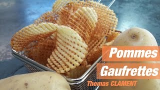 Pommes Gaufrettes  Cook e Club [upl. by Ahsert81]