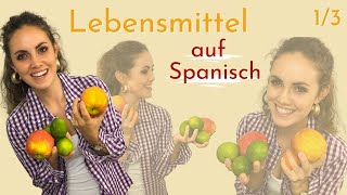 Spanisches Essen und Lebensmittel  Lerne wichtige Vokabeln  Vamos Español [upl. by Perusse]