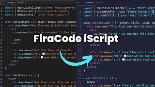 How to setup Italic Modern Font for VSCode FiraCode iScript [upl. by Anawat]