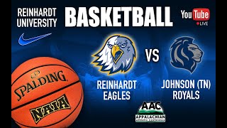 Reinhardt Mens Basketball vs Johnson Univ AAC 1132024 4 PM [upl. by Archambault807]