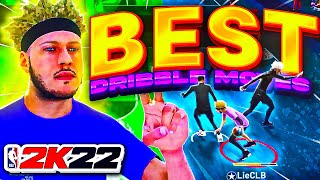 BEST COMP DRIBBLE MOVES FOR POINT GUARDS IN NBA 2K22 CURRENT GEN FASTEST SIGNAUTURE STYLES [upl. by Julissa108]