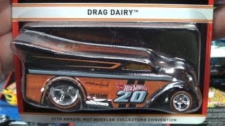 Brand New Casting Drag Dairy From Hot Wheels Convention [upl. by Seena]