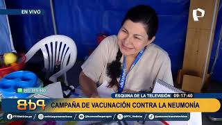 ¡El Perú se abriga Inicia campaña de salud en la Esquina de la Televisión ¿Qué servicios ofrecerá [upl. by Lamee]