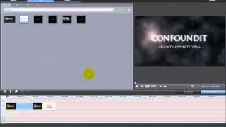 ☼ Editing with Arcsoft Showbiz Software  Organizing your project  Part 2 of 4 [upl. by Aamsa]