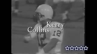 KERRY COLLINS  Senior Highlights 1994 [upl. by Tawney]