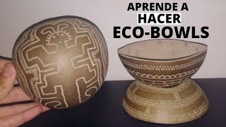 Totumos de ZARA Como hacer Eco Bowls o totumas para tomar guarapo [upl. by Tamera]