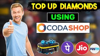 How to Top Up Diamonds in Free Fire Using CodaShop  CodaShop Se Diamond Top Up Kaise Kare 2024 [upl. by Christis]