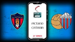 PICERNO Vs CATANIA  SERIE C  22° Giornata  live livestream [upl. by Aicinod728]