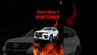 Dont Buy Toyota fortuner in 2024  Toyota fortuner shorts [upl. by Buckingham353]