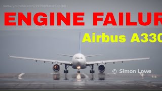 Airbus A330 turbine blade fails with explosive force during takeoff roll [upl. by Ithsav921]