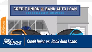 Car Talk Credit Union vs Bank Auto Loan [upl. by Akinnej]