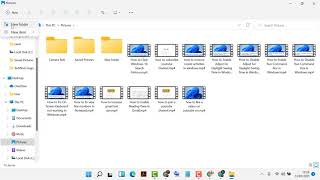 how to create a folder in windows 11 [upl. by Kessia]