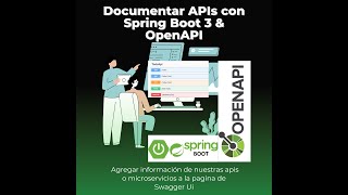 Documentar Api rest en Spring boot con OpenApi [upl. by Yebloc518]