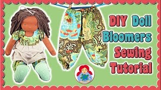 DIY  Bloomers for Waldorf Dolls Step by Step Tutorial • Sami Dolls [upl. by Dlonyer]