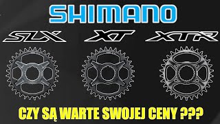 ZĘBATKI SHIMANO CRM SLX vs XT vs XTR  Czy Warto Przepłacać [upl. by Kuska]