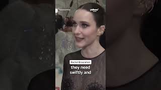 Quinta Brunson Jimmy Fallon Rachel Brosnahan on writers strike shorts [upl. by Aerdnaid]