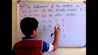 MatheMatics  Kids Maths Solve the subtraction problem  4th class [upl. by Kilar]