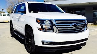 2016 Chevrolet Tahoe LTZ Full Review Start Up Exhaust Short Drive [upl. by Ivers]