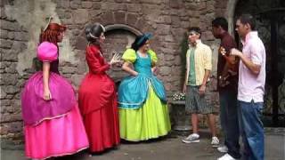 Anastasia Drizella and Lady Tremaine singalong  Disney World [upl. by Cerracchio]