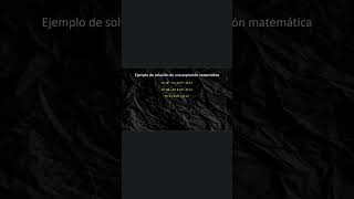 DESCUBRE Como se resuelve una EXPRESIÓN MATEMÁTICA [upl. by Ethbin]