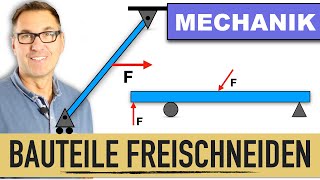 Bauteile Freischneiden  Freimachen  Lager Freimachen  Ersatzkräfte [upl. by Adnohsirk]