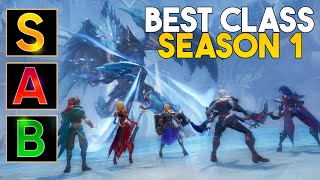 Tarisland  Best Class Tier List Season 1 Launch PvE amp PvP [upl. by Atronna336]