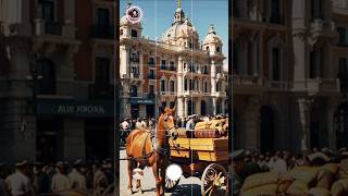 quotMadrid 1896 128 Years Ago in Color 🇪🇸quot Madrid1896 colorized facts film shorts shortsviral [upl. by Artemla]