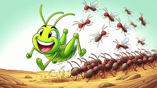 The Grasshopper and the Ants 🎻🐜  Lesson in Preparation 🌞 animatedstories cartoonforkids kids [upl. by Anissa]