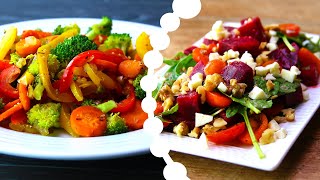 8 Healthy Vegetable Recipes For Weight Loss [upl. by Mcquoid44]