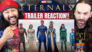 ETERNALS TRAILER REACTION Marvel Studios Official Teaser  Breakdown [upl. by Fulmer187]