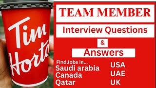 Tim Hortons Interview Master the 20 Essential Questions amp Answers [upl. by Arondel]