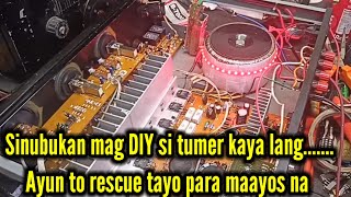 konzert 502 amplifier  nag babaga daw ang fuse at umiinit daw angga transistor paano ayusin [upl. by Hillinck]