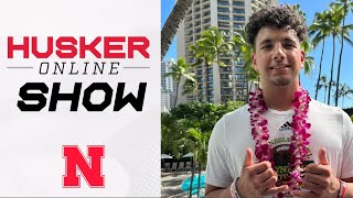 HuskerOnline live from Honolulu  Dylan Raiolas big stage  Nebraska makes new QB coach hire [upl. by Puduns]