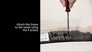 How to install Flushmate Universal Handle Kit 503 Series [upl. by Aetnahc581]