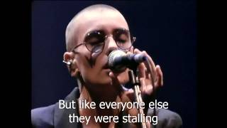 Sinéad OConnor  Feel So Different Live 1990 HD Lyrics [upl. by Moynahan]