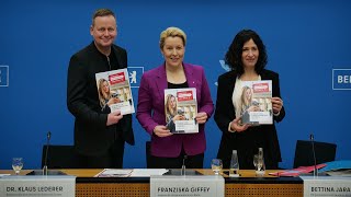 Landespressekonferenz mit dem Berliner Senat am 7 Februar 2023 [upl. by Petigny]