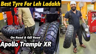 🔥Best Tyre For Leh Ladakh  Apollo Tramplr XR  EP 5 கன்னியாகுமாரி முதல் காஷ்மீர் வரை  TNGyps TGF [upl. by Millian]