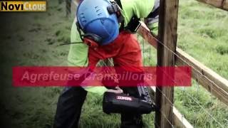 NOVICLOUS  Test AGRAFEUSE CRAMPILLONS SENCO GT40FS [upl. by Anayik]